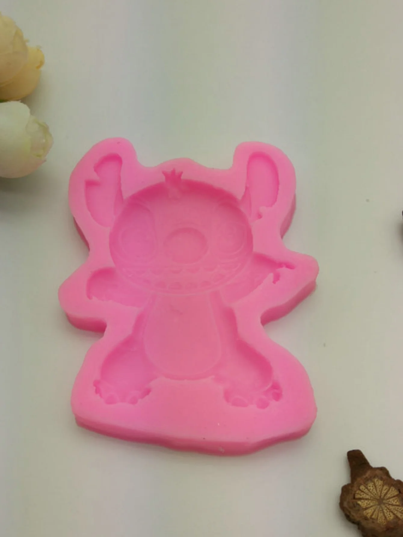 1/3pcs Stitch 3D Silicone Mold For  Chocolates Cake Ice Cubes& Candy - Perfect For Diy Birthday Cake Decorations Gifts - Ideal F