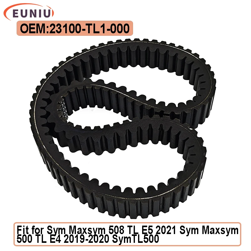 

Kevlar+EPDM 23100-TL1-000 Motorcycle Drive Belt For Sym Maxsym 508 TL E5 2021 Sym Maxsym 500 TL E4 2019-2020 SymTL500