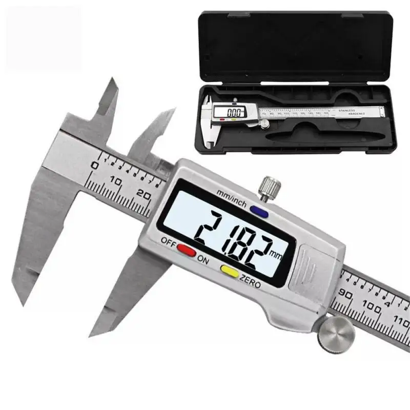 Caliper Precise Measurement Electronic Digital Display Cursor Extra Large Screen Stainless Steel Tool Extra Large Screen Caliper