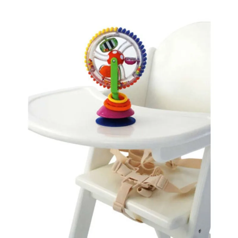 Moulin à vent à grande roue rotative tricolore, nouveau moulin à vent pour bébé, jouets multifonctionnels pour bébé