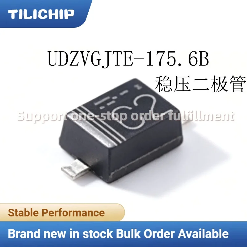 100PCS Brand new  UDZVGJTE-175.6B SOD323 Package Voltage Regulator Diode 200mW 60 Ohms Original