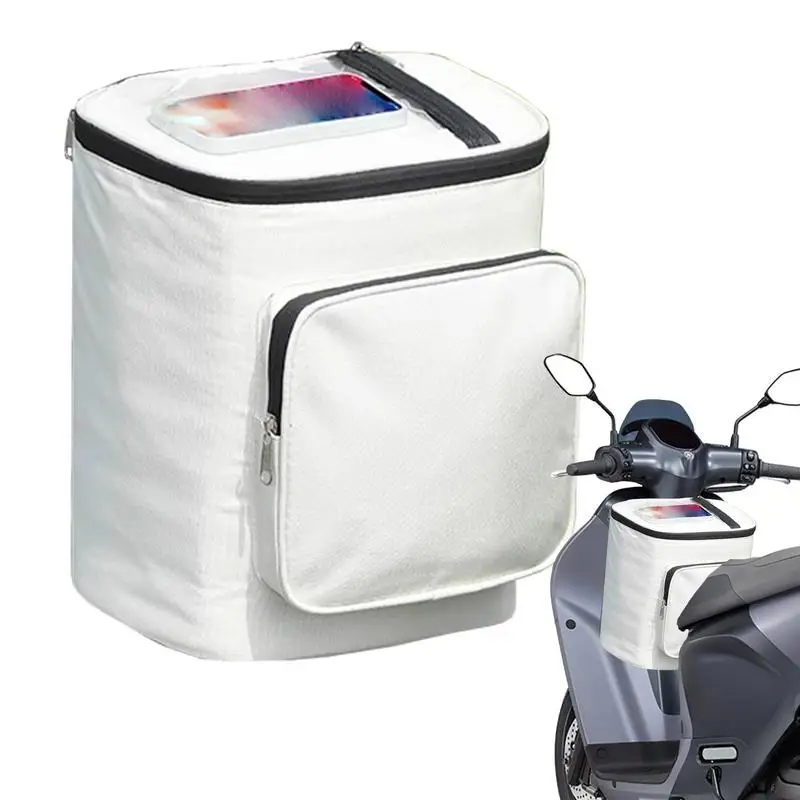 motorcycles Helmet Bag Handlebar Front Storage Bag Hunging Accessories Organizer Waterproof Handlebar Front Tube Saddle Bag