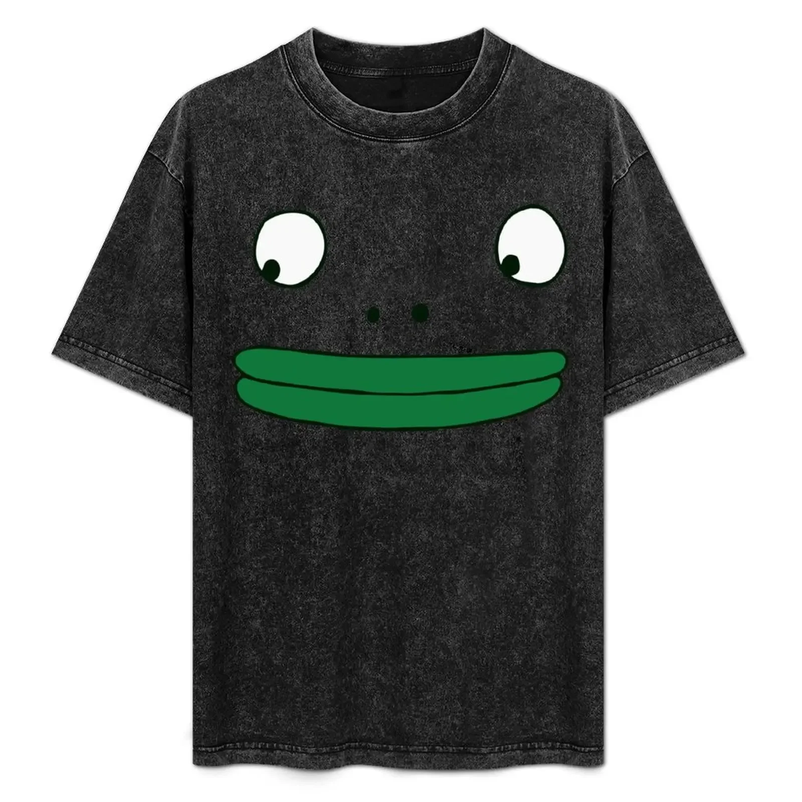 

Smiling Friends Mr Frog Face T-Shirt cute clothes oversize t-shirts man croswit shirt man men graphic t shirts