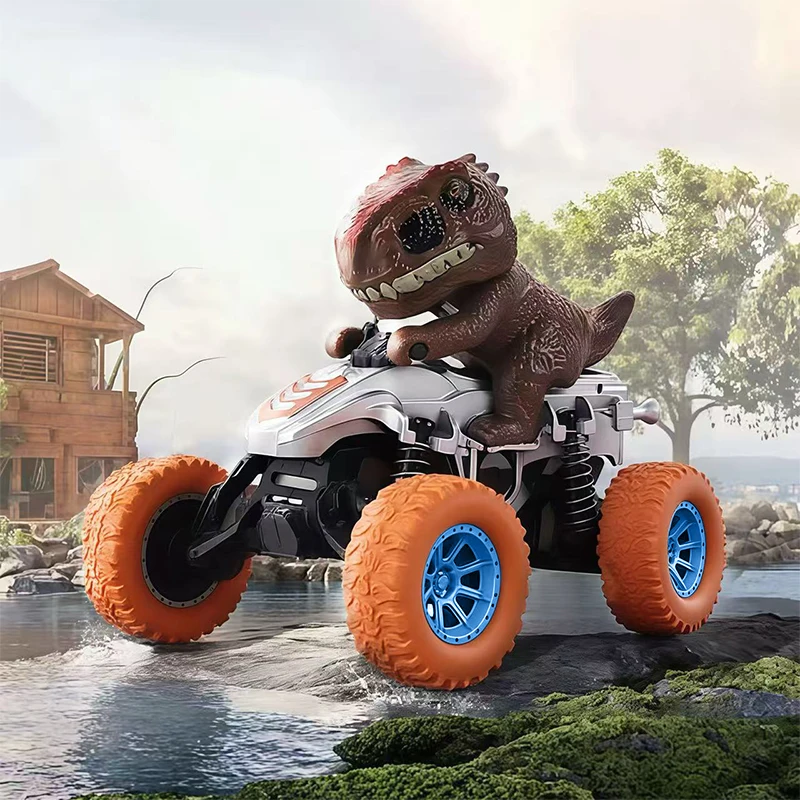 Jouet pour enfants, véhicule tout-terrain Triceratops TyrannosaurusInertia, voiture jouet dinosaure Animal de Simulation