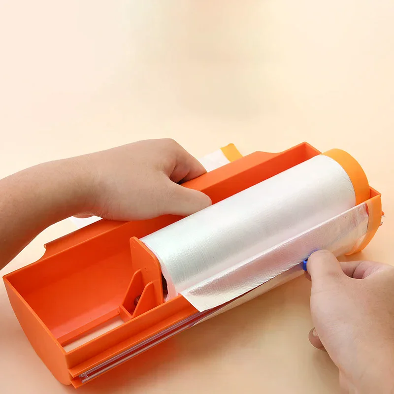 Masking Film Cutter Upgrade Masking Film Cutting Tool for Cutting Atomobile Spray Paint Protective Film Furniture Dustproof