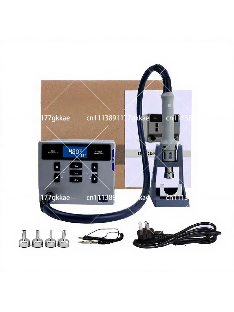 ST-862D Hot Air Gun with Digital Display, Adjustable Constant Temperature, Sleep Mode for Phone Repair Soldering Station