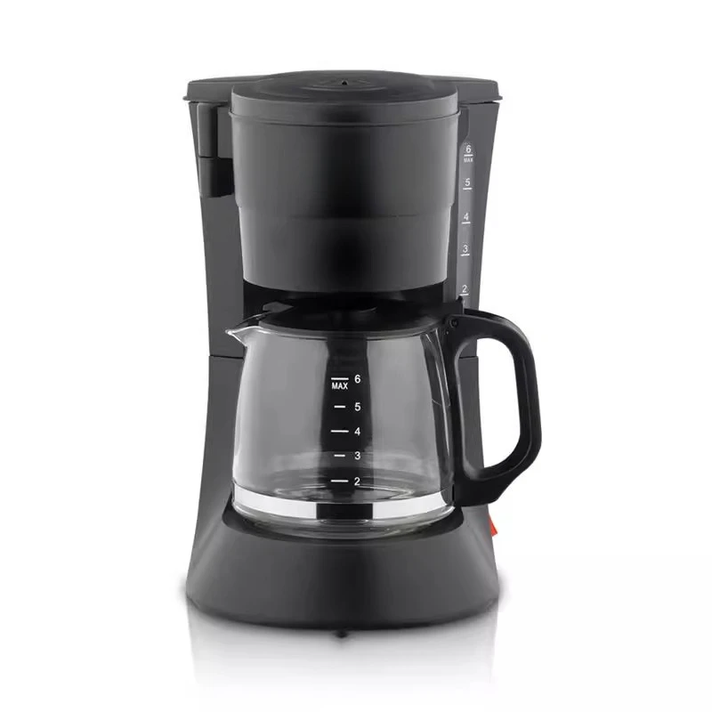 110V Semi-Auto Coffee Machine - American & Espresso Maker with Milk Frother, Portable Mini Brewer for Home Use