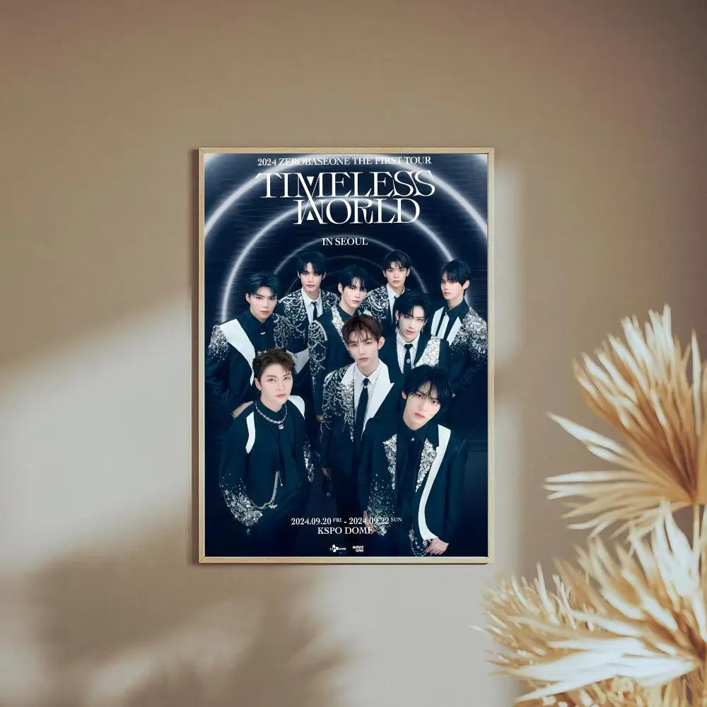K-KPOP  ZEROBASEONE Poster Bedroom and living room posters, canvas paintings, wall art, home decoration - view 5