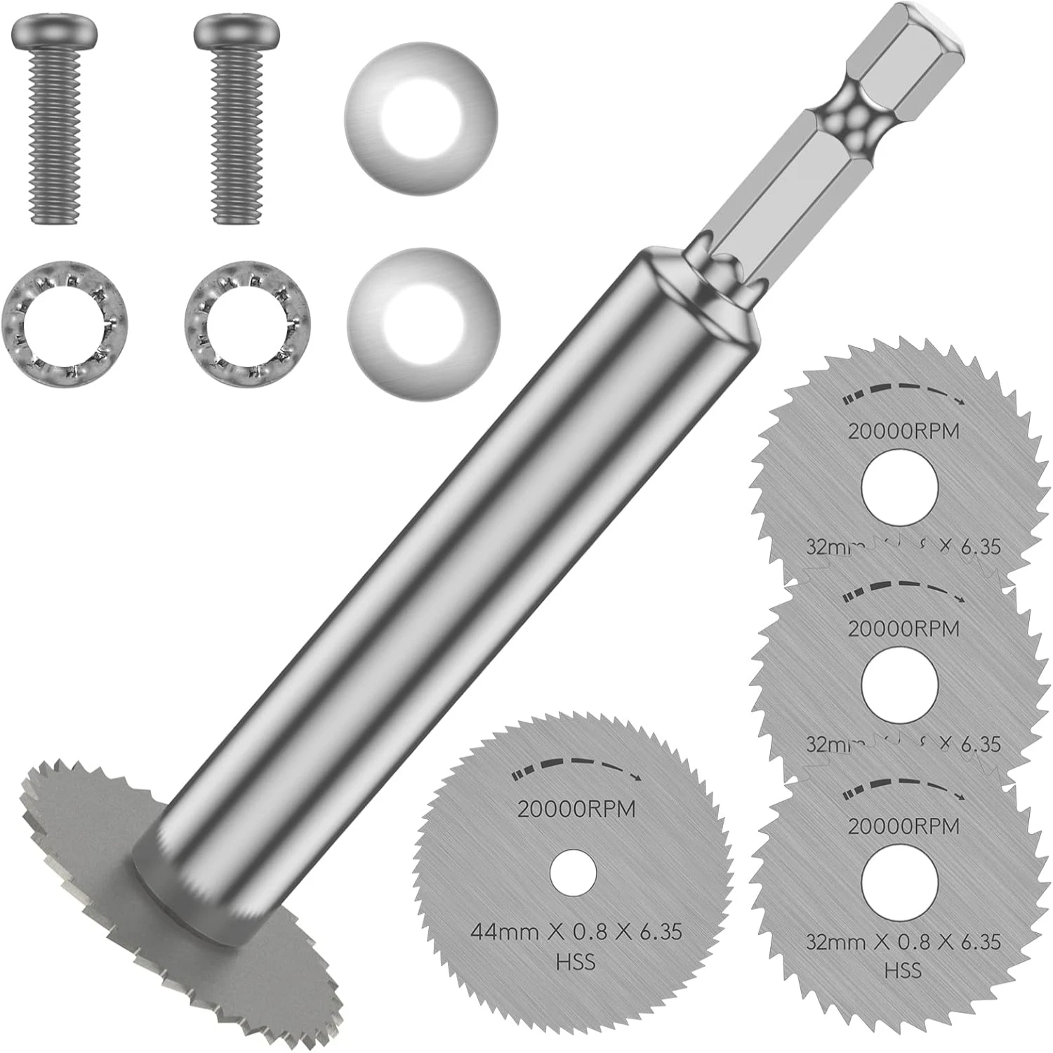 Sharp High Speed Steel Inside Cutter for Plumbing, Wide Compatibility 32/44mm Inside Pipe Tool for Repairing and Maintenance of