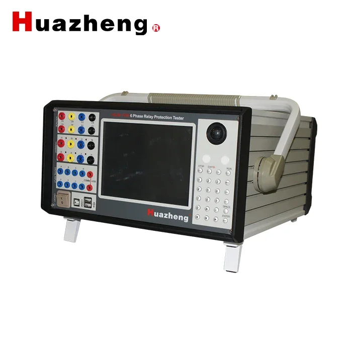 1200 Intelligent 6 Phase Relay Test Set Current Injection Microcomputer Relay Test System