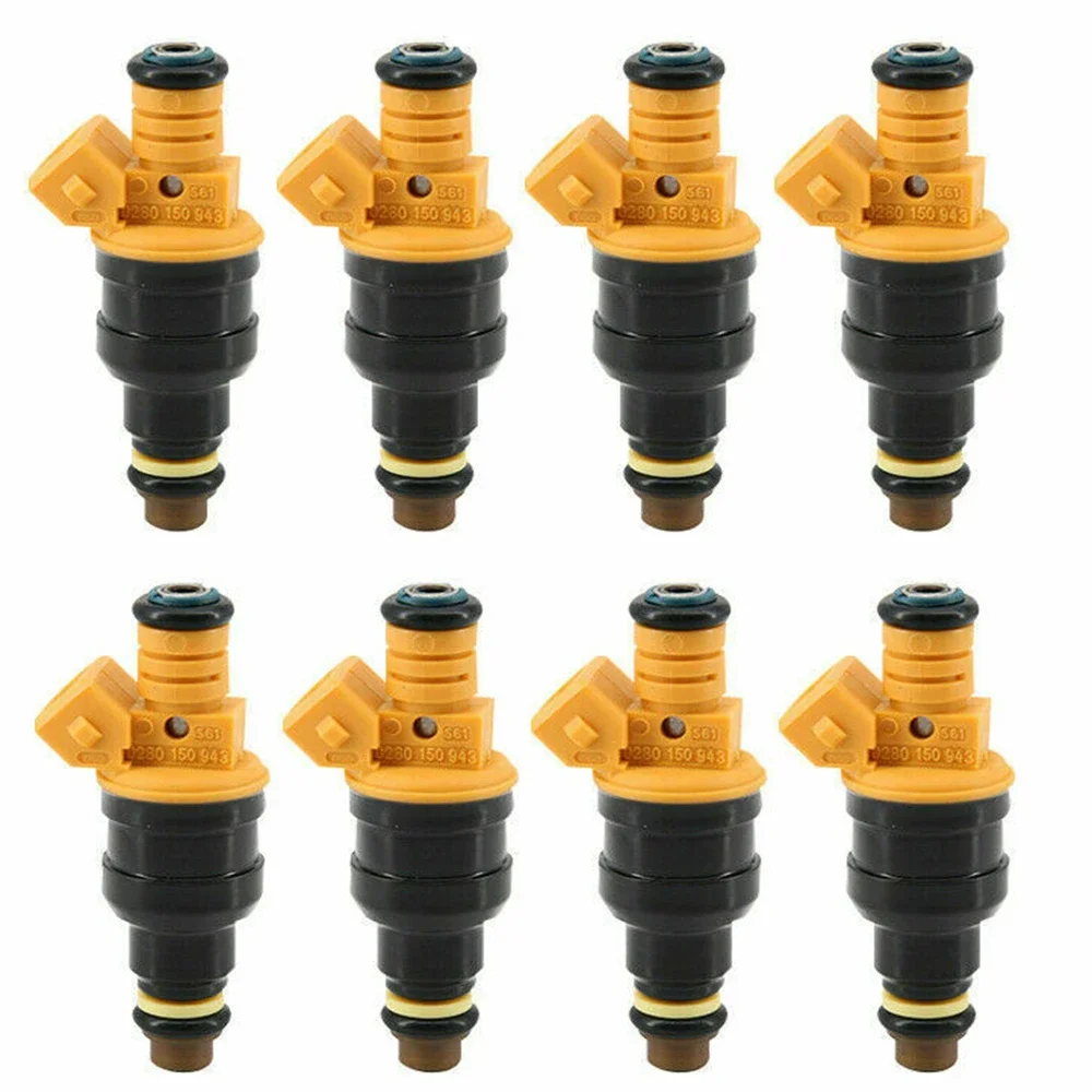 0280150718 Set 8PCS NEW Fuel Injectors For Ford F150 F250 F350 5.0 5.8 4.6 5.4 Filter Design High Quality And Practical