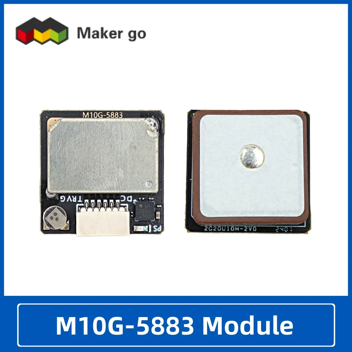 M10G-5883 MicoAir Tech M10 GPS with Compass QMC5883L Module For FPV/Racing Drones/Robotics/Boats