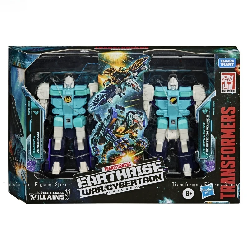 Transformator G Series WFC-E30 Pounce & Wingspan w magazynie ‌   Figurka Akcji Filmowa Kreskówka Anime Ruchomy Robot Popularne Zabawki Prezenty G1