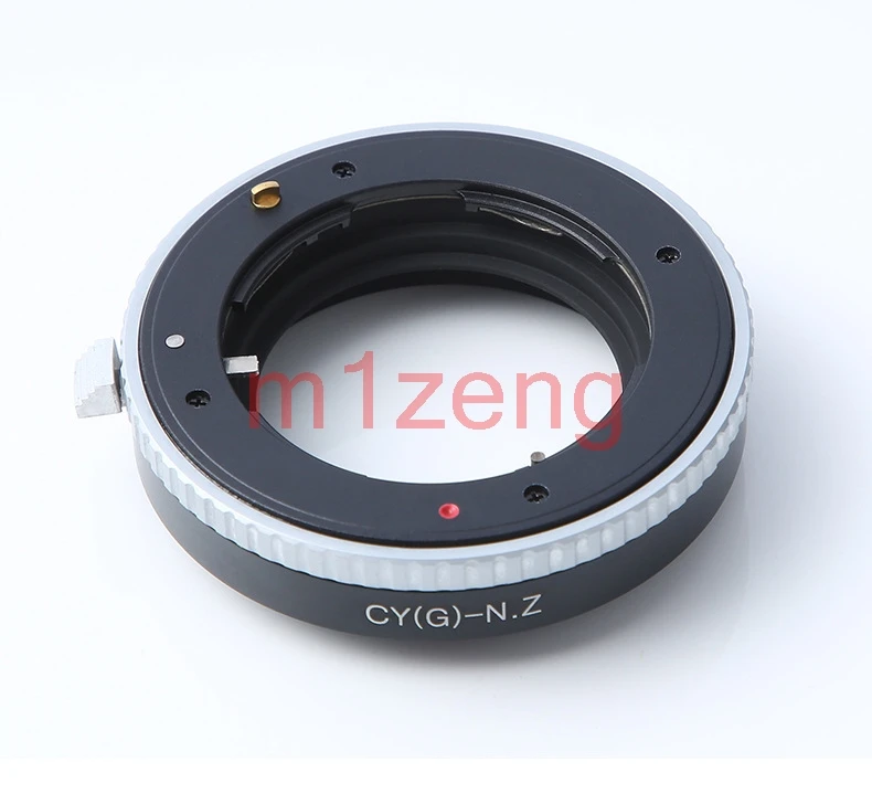 Imagem -02 - Cyg-nik z Anel Adaptador para Contax Câmera Lente de Montagem para Nikon z z5 z6 z7 z9 Z50 Z6ii Z7ii Z50ii z fc