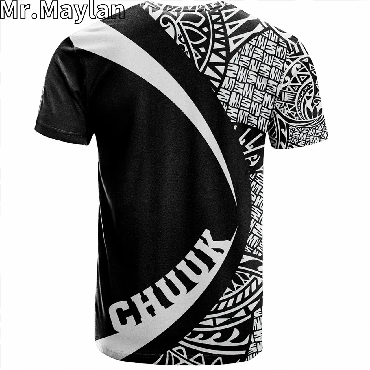 Custom 3D Chuuk Polynesian Hawaii T-Shirt Polynesian Authen Cultural Tribal Tattoo Tshirt Men Women Streetwear Unisex Tee Tops