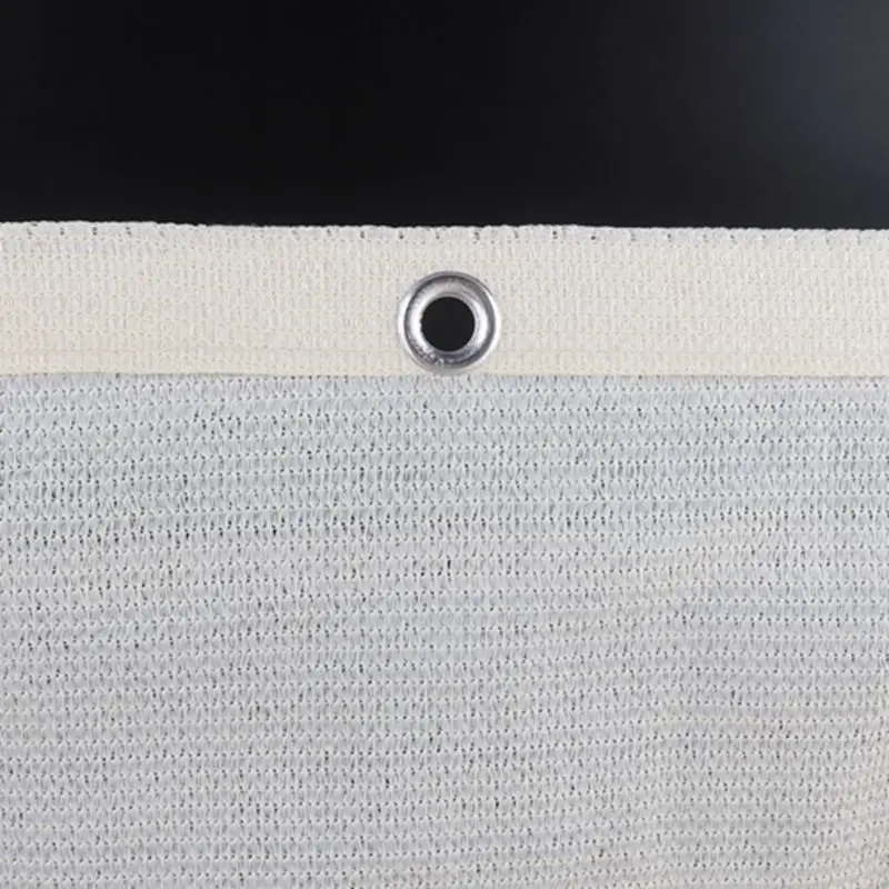 White HDPE Sunshade Net Balcony Privacy Screen Fence Windscreen Cover Fabric Shade Netting Anti-UV Patio Backyard Porch Railing