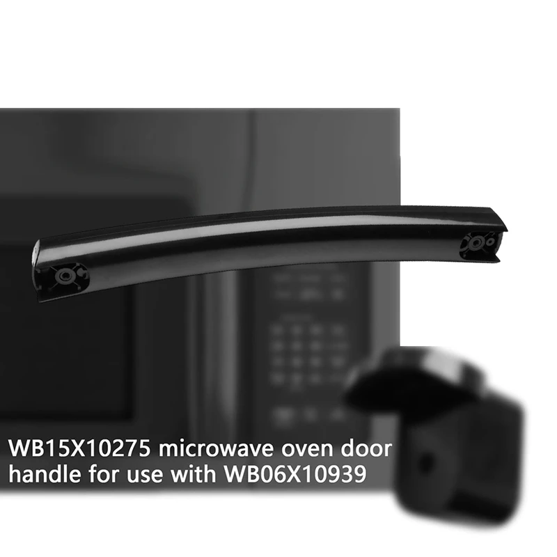 WB15X10275 Microwave Oven Door Handle, for Microwave Oven Handle, Microwave Replacement Part Retail