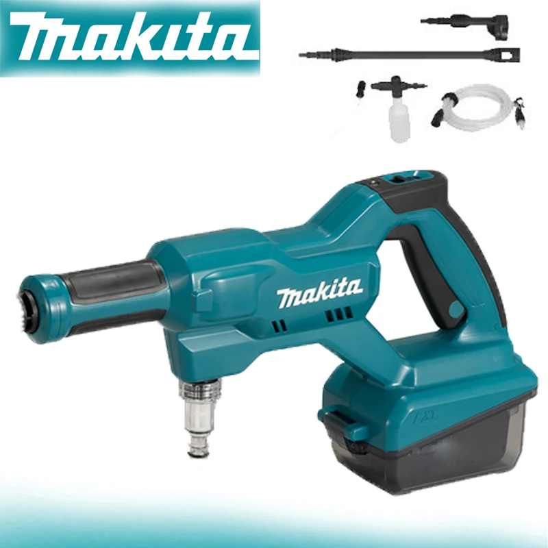 Makita DHW180 Battery High Pressure Washer 18V Cordless Portable Cleaning Device High Flow Rate Power Tool