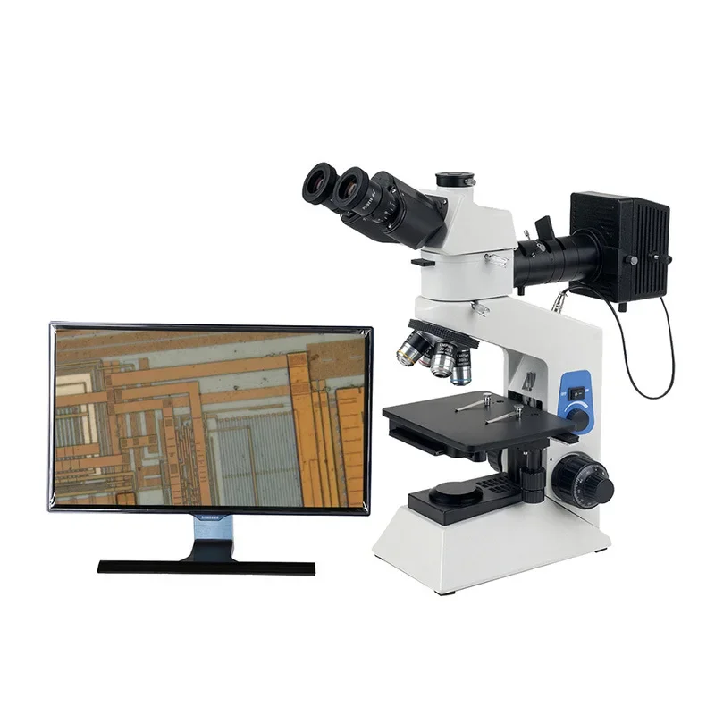 Trinocular metallographic microscope, conductor chip circuit detection, tissue analysis SGO-BH200