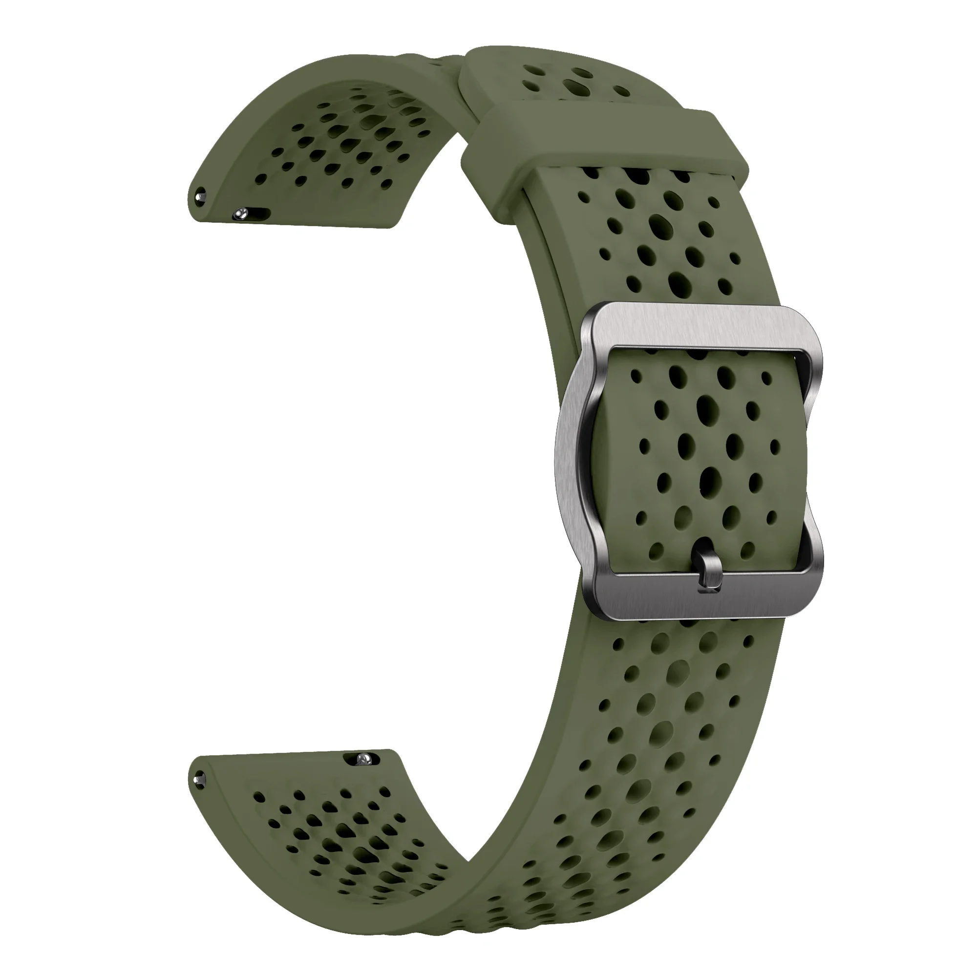 20mm 22mm pulseira de silicone esportiva para garmin forerunner 165/965/255/265 banda para ativo/vivoactive 4 5 6 pulseira venu 3 pulseira