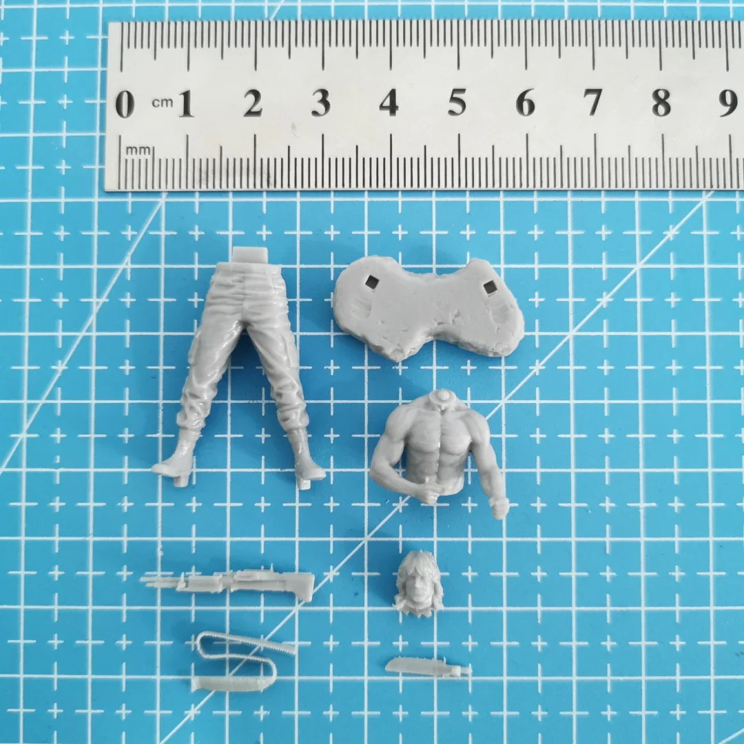 First Blood Rambo Soldier 1/35 Scale Resin Figure Model Kit Assemble Miniatures Unassembled Unpainted Collecting Hobby Toys Gift