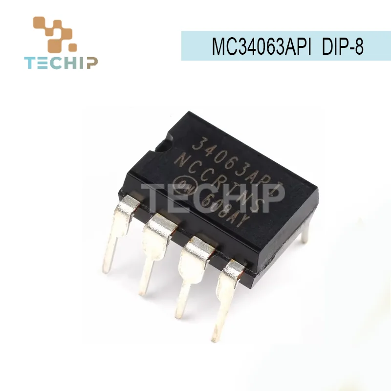 10pcs New MC34063API MC34063 34063API DIP-8 Integrated Circuits dip-8 IC