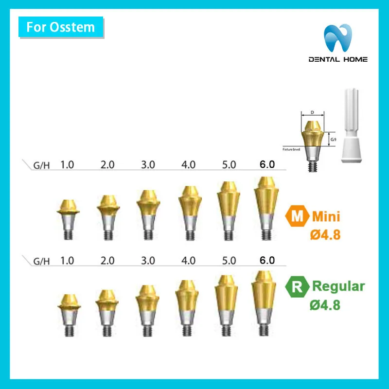 OEING For Osstem Multi unit Straight Abutment Equipment Parts