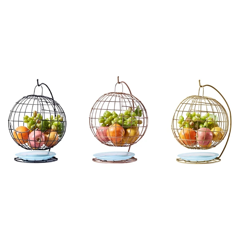 

Light Luxury Exquisite Fruit Basket Living Room Table Home Decoration Modern Minimalist Fruit Plate Storage Baskets