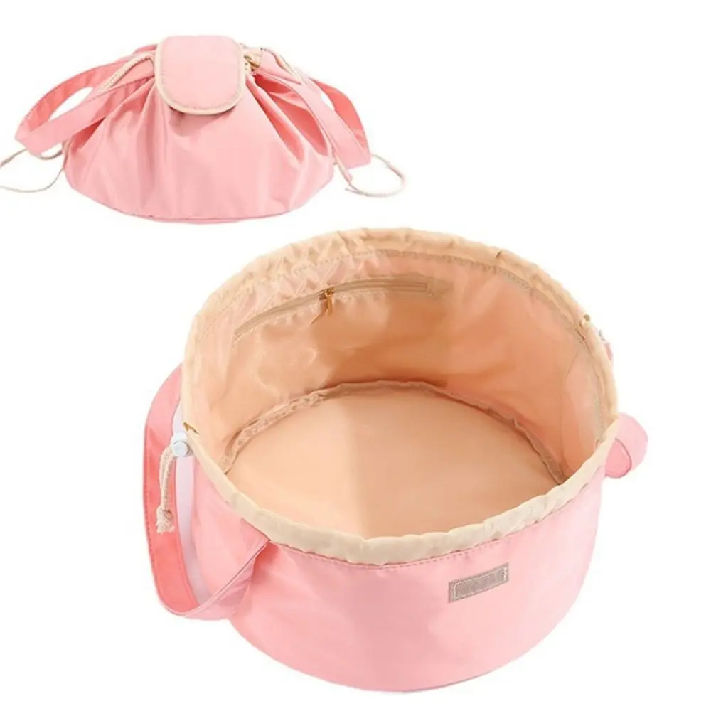 

Женская косметичка на шнурке, большая вместительная дорожная косметичка для хранения, портативный органайзер для туалетных принадлежностей