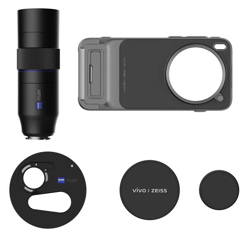 Vivo X300 Pro用Zeiss 2.35倍望遠レンズセット、オリジナル携帯電話