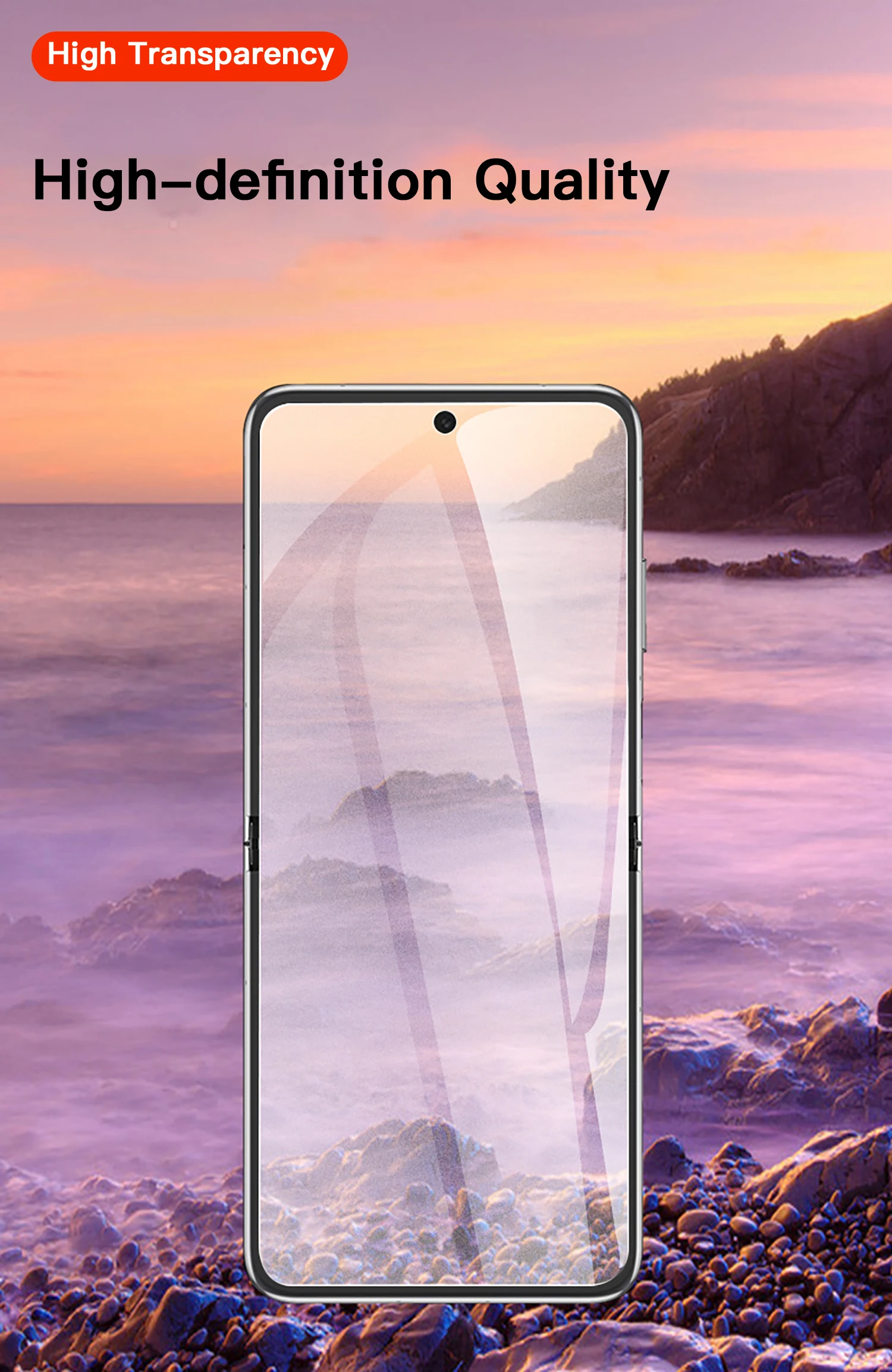 2PCS Matte Hydrogel Film Für Samsung Galaxy Z Flip 6 5 4 3 Innere Äußere Weiche TPU Volle Abdeckung für Z Flip Screen Protector – Detail 9