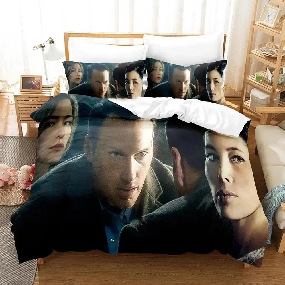 3D Print TV A Kind of Murder Bedding Set Duvet Cover Bed Set Quilt Cover Pillowcase Comforter king Queen Size Boys Adult