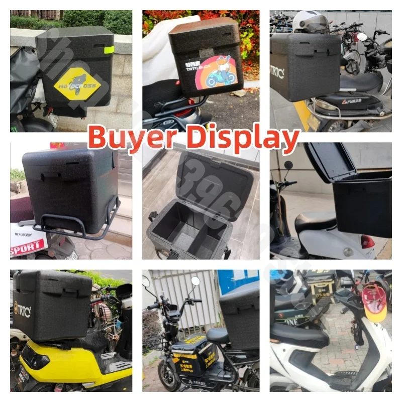 Food Delivery Box EPP Material Food Insulation Box 43L Motorcycle Large Capacity Trunk Insulation and Preservation 오토바이배달통