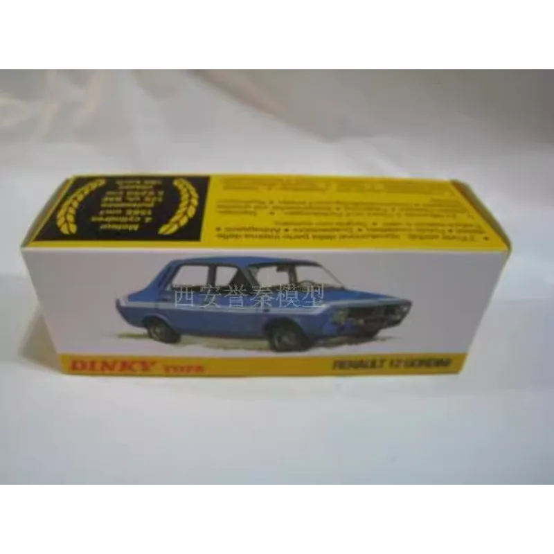 Diecast DINKY TOYS 1/43 Scale RENAULT 12 GORDINI Vintage Openable Alloy Car Model Collectible Toy Gift Souvenir Display Ornament
