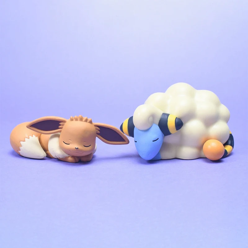 Pokémon Gashapon Echte BANDAI Nette Desktop Ornament Mode Trendy Spielen Puppe Anime Modell Action-figuren Modell Kinder Spielzeug