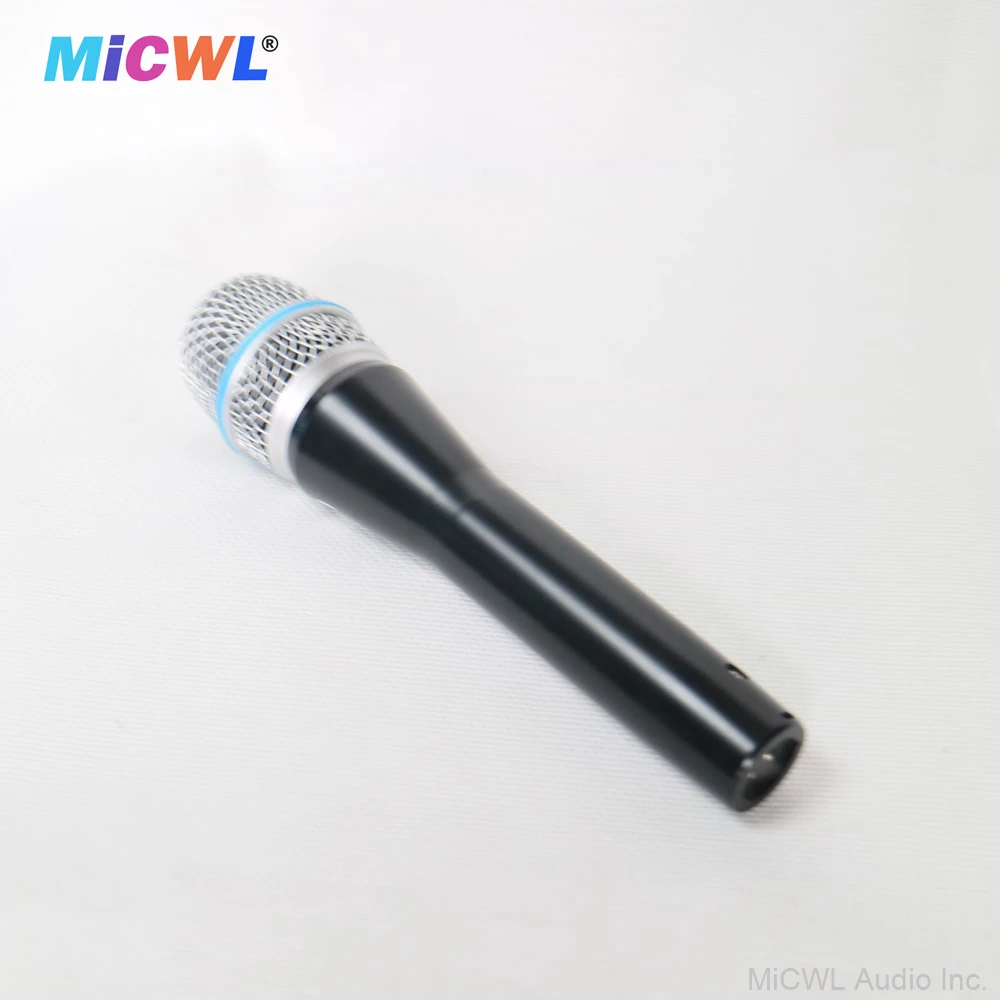 New M57 Dynamic Handheld Wired Microphone with Bag Clip Stage Performance Karaoke Live Vocals 57A