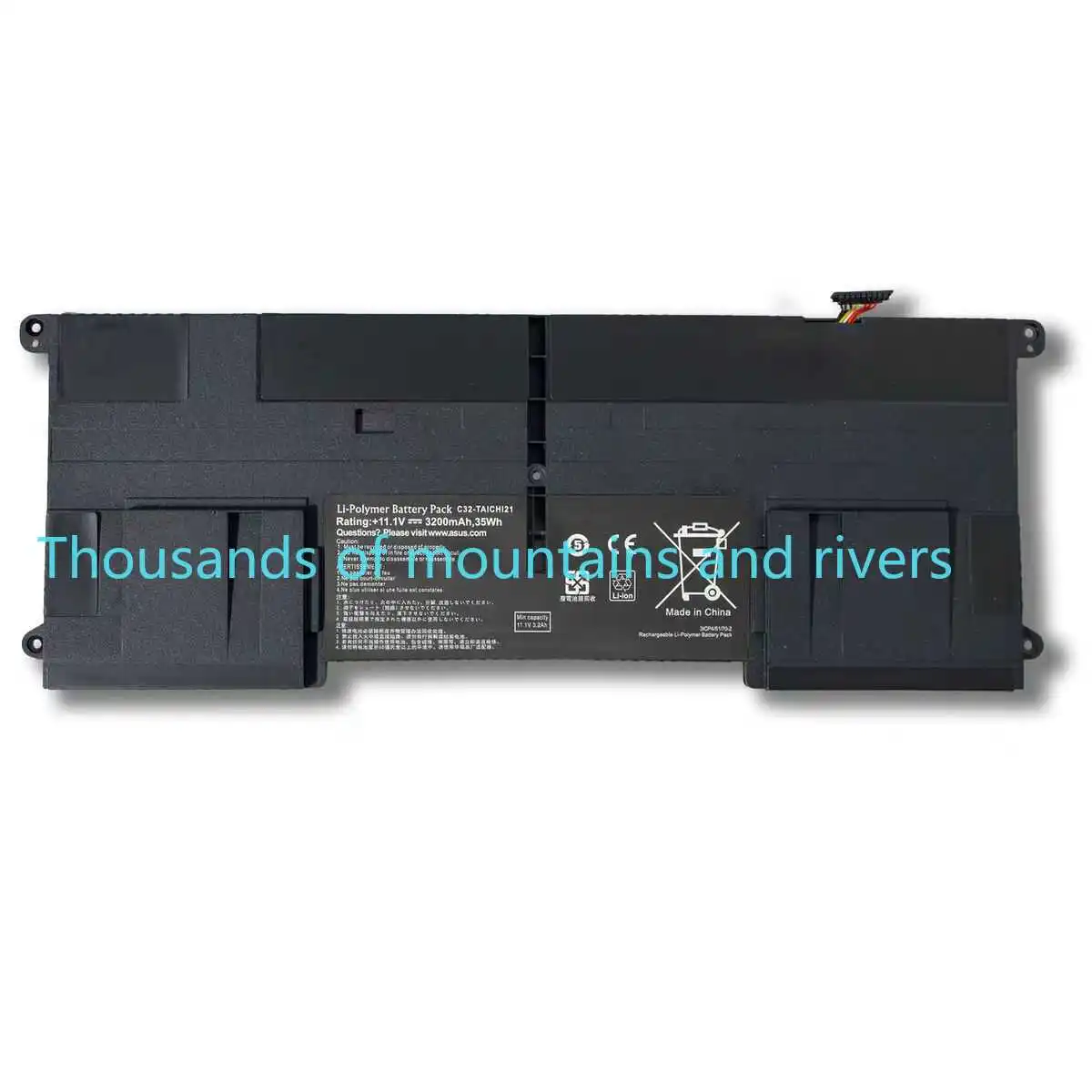 

C32-TAICHI21 Laptop Battery for ASUS Ultrabook TAICHI 21 C32-TAICHI21 TAICHI21 11.1V 3200mAh 35WH