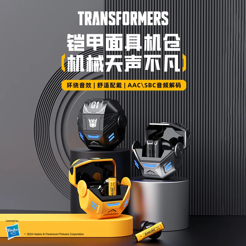 

Transformers TF-T36 TWS Gaming Music Dual Mode Earphones Bluetooth 5.4 Wireless Earbuds Low Latency HIFI Stereo Headset