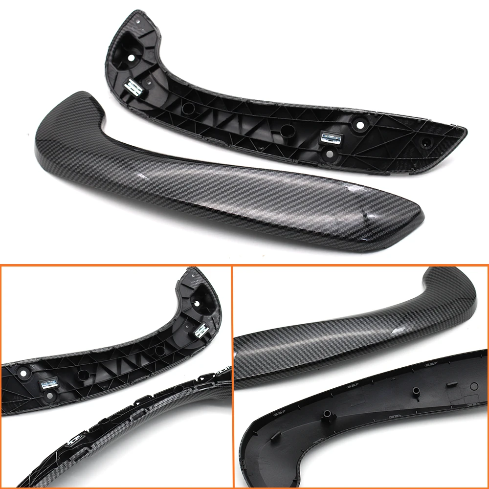 Interior Car Front Left Right Inner Door Pull Handle Grab Kit For Renault Megane 3 MK3 Fluence 2008-2016 809540001R 809600007R