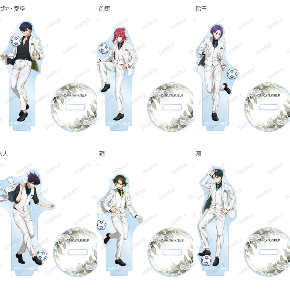 

15CM Charm Anime cool BLUE LOCK Acrylic Stand Model Cosplay Characters Ornament Accessories Goods Collection Gifts