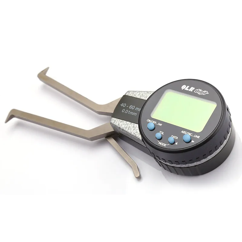 Electronic digital display internal card gauge inner diameter groove measurement ball head caliper meter 0.005