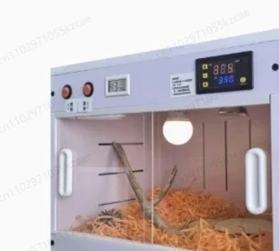 Juvenile Bird Brooder Incubator - Dual Temperature Control PVC Warming Box for Chicks, Parrots, Pet Thermostat
