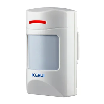 KERUI Wireless ALARM เครื่องตรวจจับอินฟราเรด Anti-Pet PIR Sensor เครื่องตรวจจับยาวตรวจจับระยะทางสําหรับ KERUI ALARM System