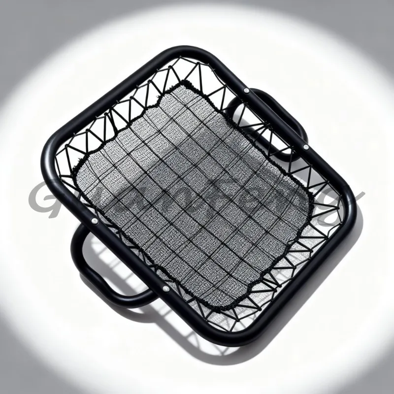 Foldable Handheld Rebound Training Net, Portable Rebound Net for Goalkeeper Agility Training & Outdoor Practice