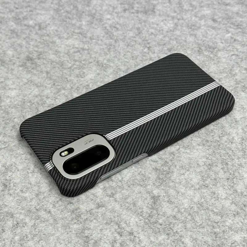For OnePlus 15R Case New Kevlar Carbon Fiber Textured Ultra-thin Cover For OnePlus ACE6 ACE6T Shockproof Bumper Funda