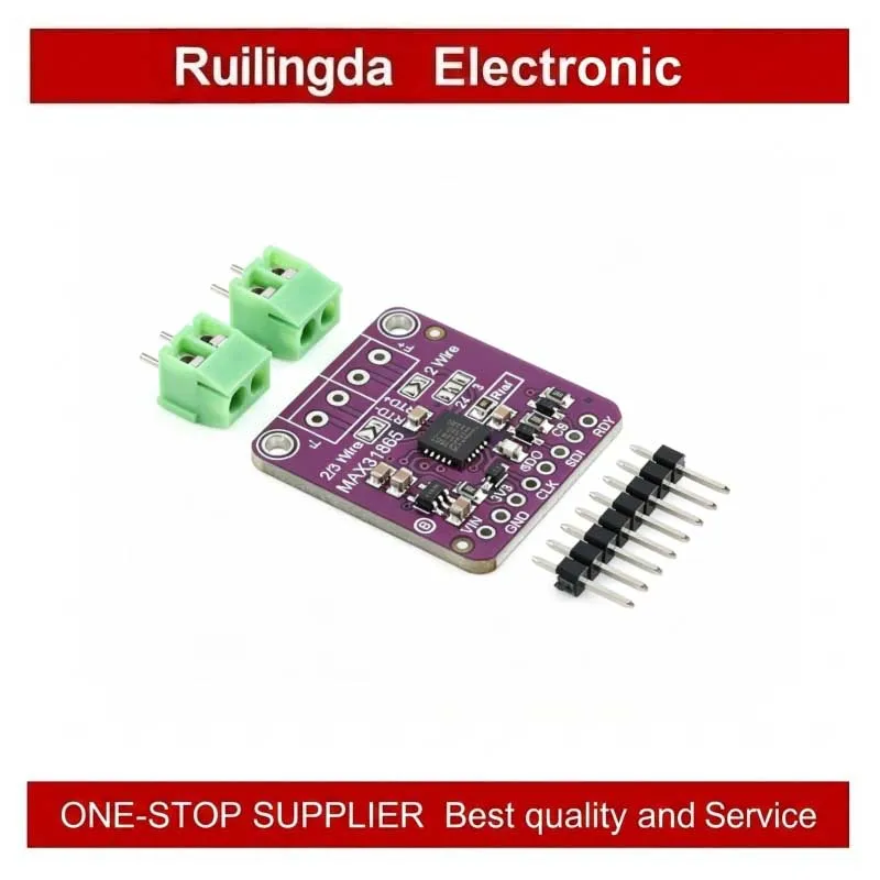 MAX31865 Original Platinum Resistance Temperature Detector Module RTD Sensor PT100-PT1000 for Temperature Measurement