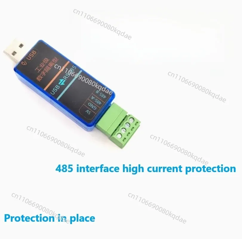 ZLA031S Isolated Communication Module USB to RS485 Signal Conversion Industrial Adapter