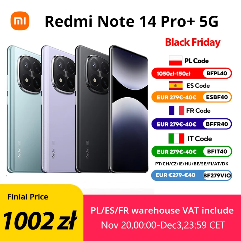 ?Marque+? Smartphone Xiaomi Redmi Note 14 Pro+ 5G Caméra AI 200MP Snapdragon ® Écran AMOLED 7s Gen 3 120W HyperCharge 6.67 ?Marque+? Smartphone Xiaomi Redmi Note 14 Pro+ 5G Caméra AI 200MP Snapdragon ® Écran AMOLED 7s Gen 3 120W HyperCharge 6.67