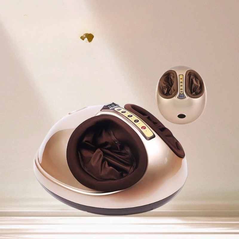 Egg Shape Foot Massager Machine Air Pressure Compression Rolling Kneading Heat Therapy Relaxation for Feet