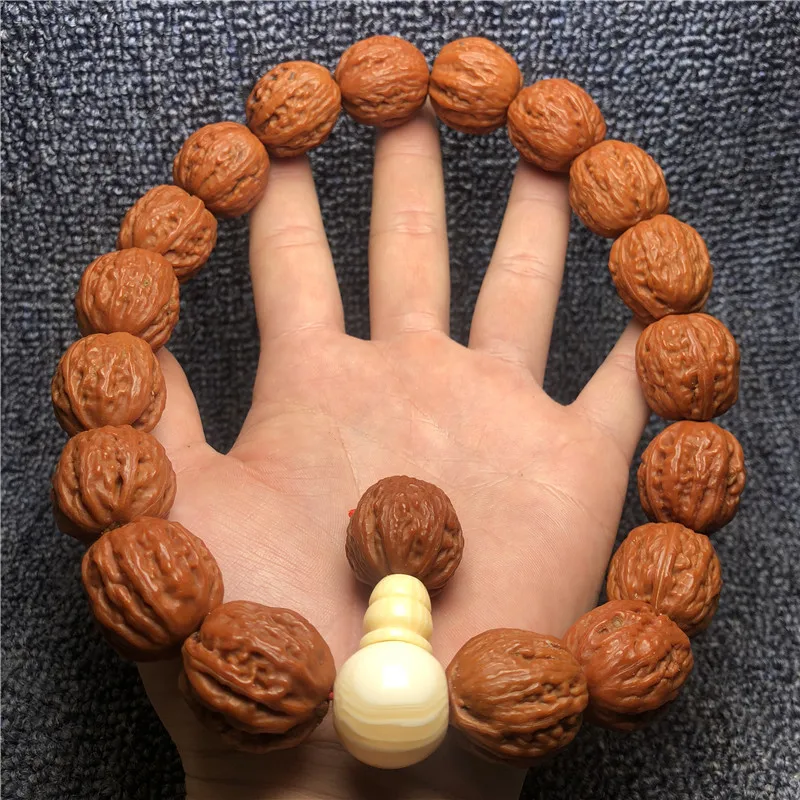 Factory Supply Machine Brush Qiuzi Walnut Bracelet Polishing Pecan Handheld Collectables-Autograph Rosary One Piece Dropshipping